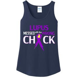 Lupus Messed With The Wrong Chick Ladies Essential Tank