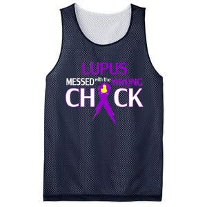 Lupus Messed With The Wrong Chick Mesh Reversible Basketball Jersey Tank