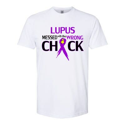 Lupus Messed With The Wrong Chick Softstyle® CVC T-Shirt