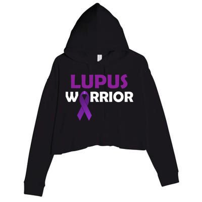 Lupus Warrior Crop Fleece Hoodie