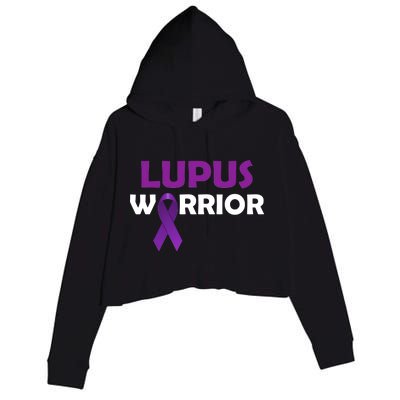 Lupus Warrior Crop Fleece Hoodie