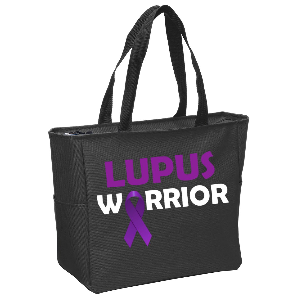 Lupus Warrior Zip Tote Bag
