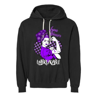 Lupus Warrior Unbreakable Garment-Dyed Fleece Hoodie