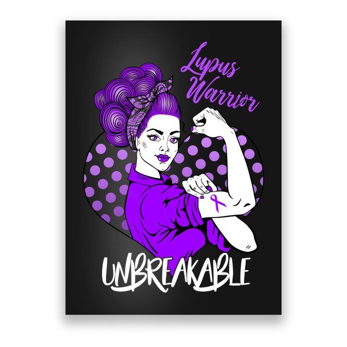 Lupus Warrior Unbreakable Poster