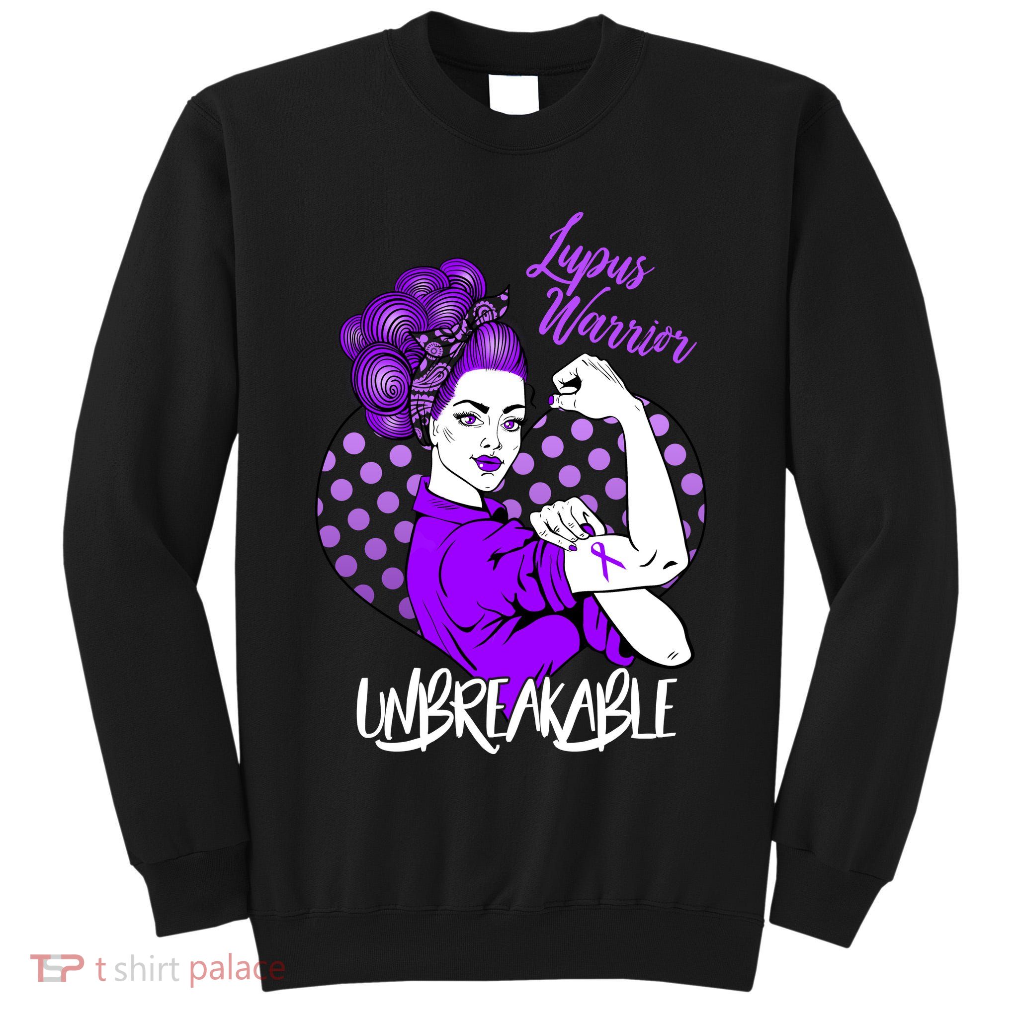 Lupus Warrior Unbreakable Tall Sweatshirt