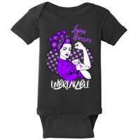 Lupus Warrior Unbreakable Baby Bodysuit