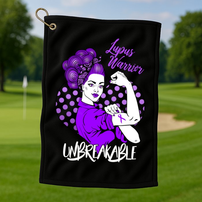 Lupus Warrior Unbreakable Golf Towel