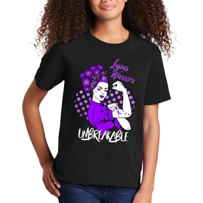Lupus Warrior Unbreakable Kids T-Shirt