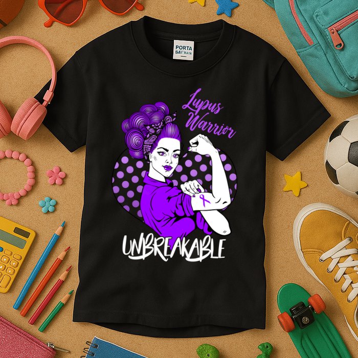 Lupus Warrior Unbreakable Kids T-Shirt