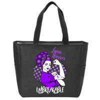 Lupus Warrior Unbreakable Zip Tote Bag