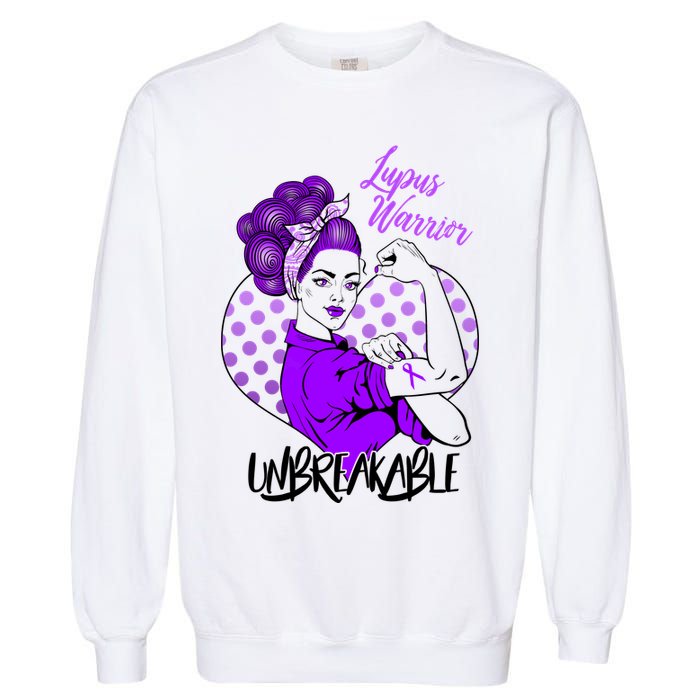 Lupus Warrior Unbreakable Garment-Dyed Sweatshirt