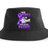 Lupus Warrior Wear Purple For My Mom Sustainable Bucket Hat