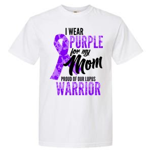 Lupus Warrior Wear Purple For My Mom Garment-Dyed Heavyweight T-Shirt