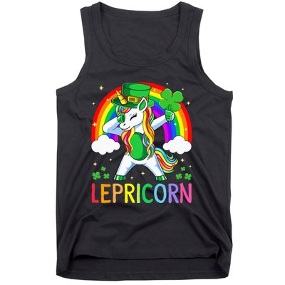 Lepricorn Unicorn St Patricks Day Lucky Tank Top