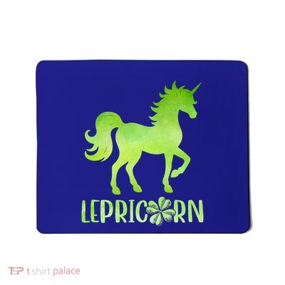 Lepricorn Unicorn St PatrickS Day Shamrock Meaningful Gift Mousepad
