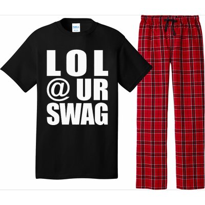 Lol @ Ur Swag Fun Dank Meme Drip Style Joke Pajama Set