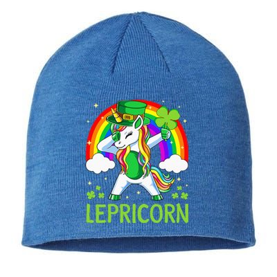 Lepricorn Unicorn St Patricks Day Lucky Sustainable Beanie