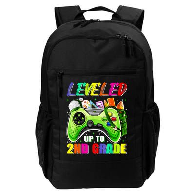 Leveled Up To 2nd Grade Gamer Back To School First Day Boys Backpack