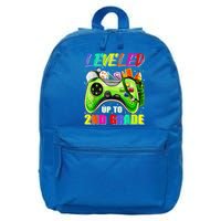 Leveled Up To 2nd Grade Gamer Back To School First Day Boys 16 in Basic Backpack
