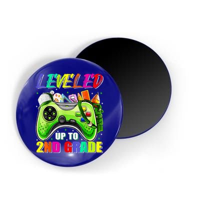 Leveled Up To 2nd Grade Gamer Back To School First Day Boys Magnet