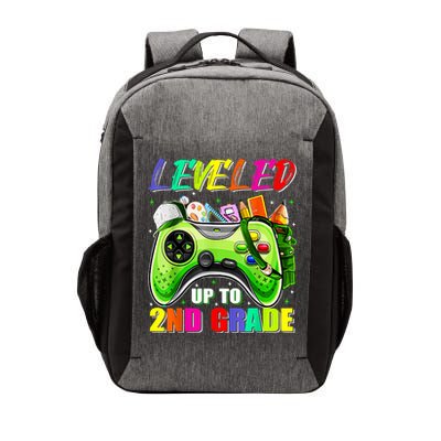 Leveled Up To 2nd Grade Gamer Back To School First Day Boys Vector Backpack