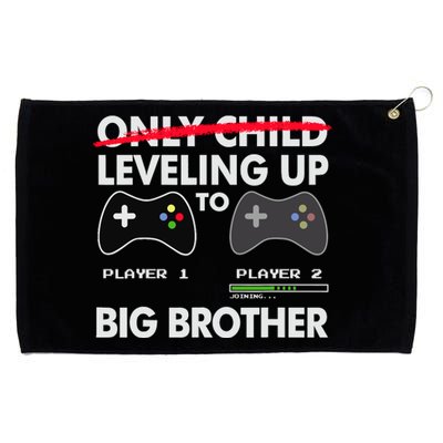 Leveling Up To Big Brother Video Game Player Grommeted Golf Towel