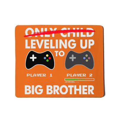 Leveling Up To Big Brother Video Game Player Mousepad