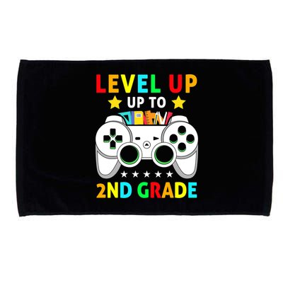 Level Up To 2nd Grade Team Second Grade Microfiber Hand Towel