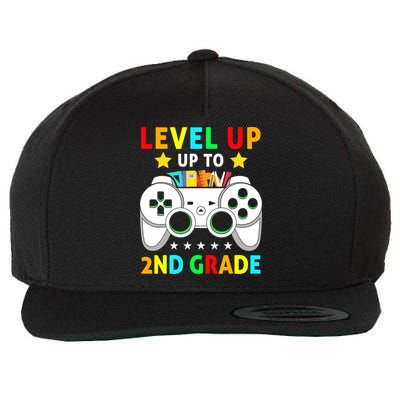 Level Up To 2nd Grade Team Second Grade Wool Snapback Cap