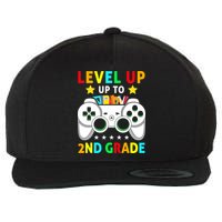 Level Up To 2nd Grade Team Second Grade Wool Snapback Cap