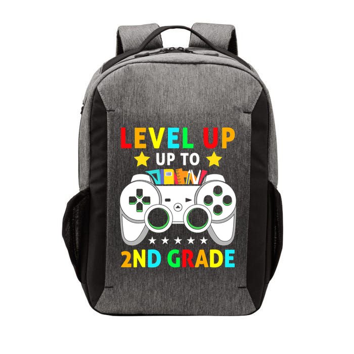 Level Up To 2nd Grade Team Second Grade Vector Backpack