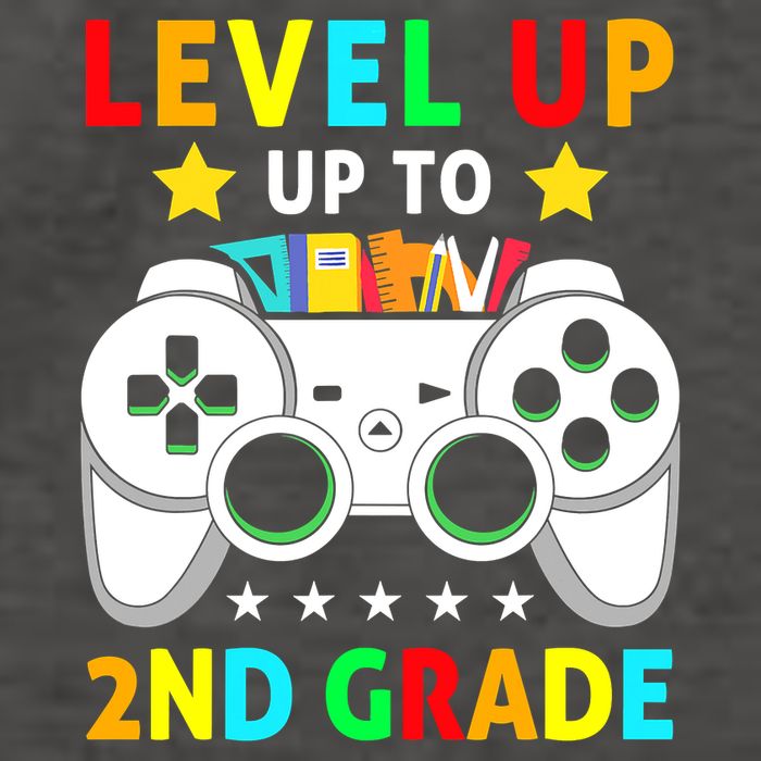 Level Up To 2nd Grade Team Second Grade Vector Backpack