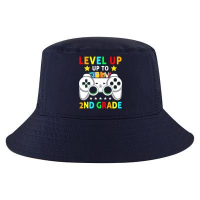 Level Up To 2nd Grade Team Second Grade Cool Comfort Performance Bucket Hat