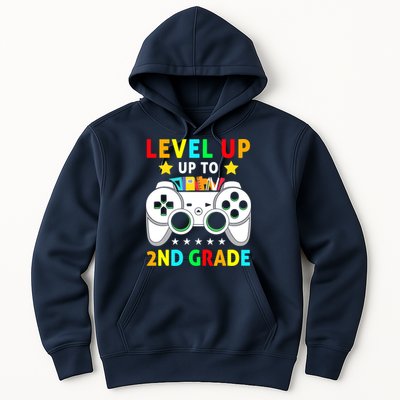 Level Up To 2nd Grade Team Second Grade Hoodie