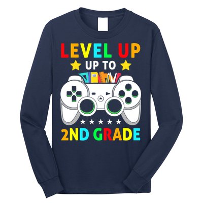 Level Up To 2nd Grade Team Second Grade Long Sleeve Shirt
