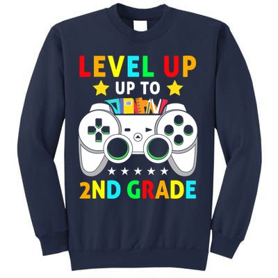 Level Up To 2nd Grade Team Second Grade Sweatshirt