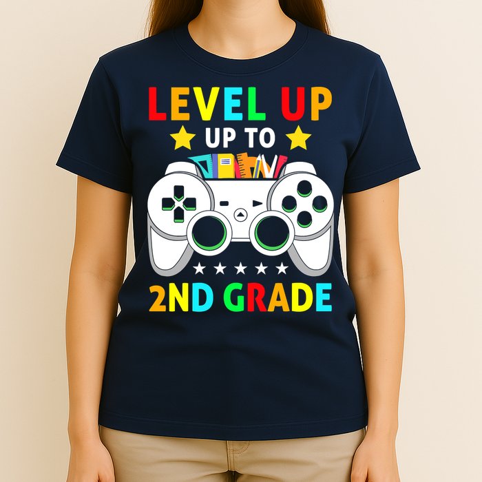Level Up To 2nd Grade Team Second Grade T-Shirt