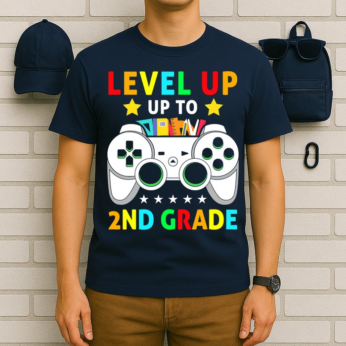 Level Up To 2nd Grade Team Second Grade T-Shirt