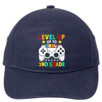 Level Up To 2nd Grade Team Second Grade 7-Panel Snapback Hat