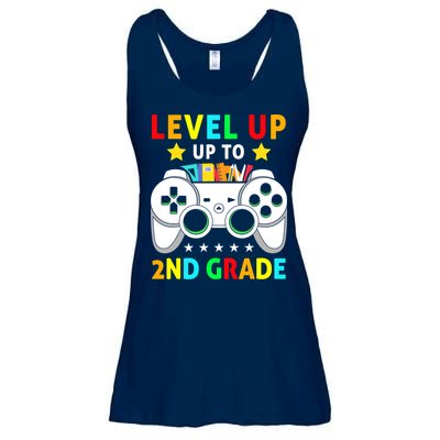 Level Up To 2nd Grade Team Second Grade Ladies Essential Flowy Tank