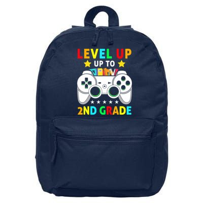 Level Up To 2nd Grade Team Second Grade 16 in Basic Backpack