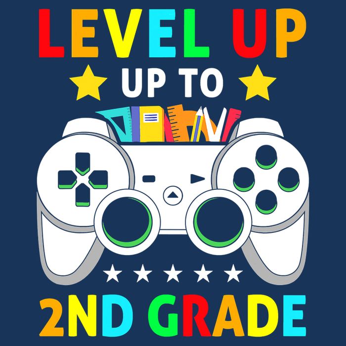 Level Up To 2nd Grade Team Second Grade 16 in Basic Backpack