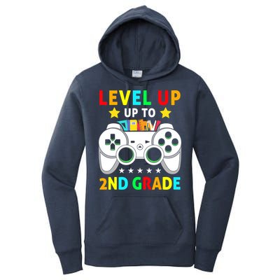 Level Up To 2nd Grade Team Second Grade Women's Pullover Hoodie