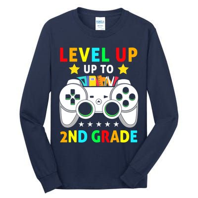 Level Up To 2nd Grade Team Second Grade Tall Long Sleeve T-Shirt