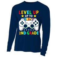 Level Up To 2nd Grade Team Second Grade Cooling Performance Long Sleeve Crew