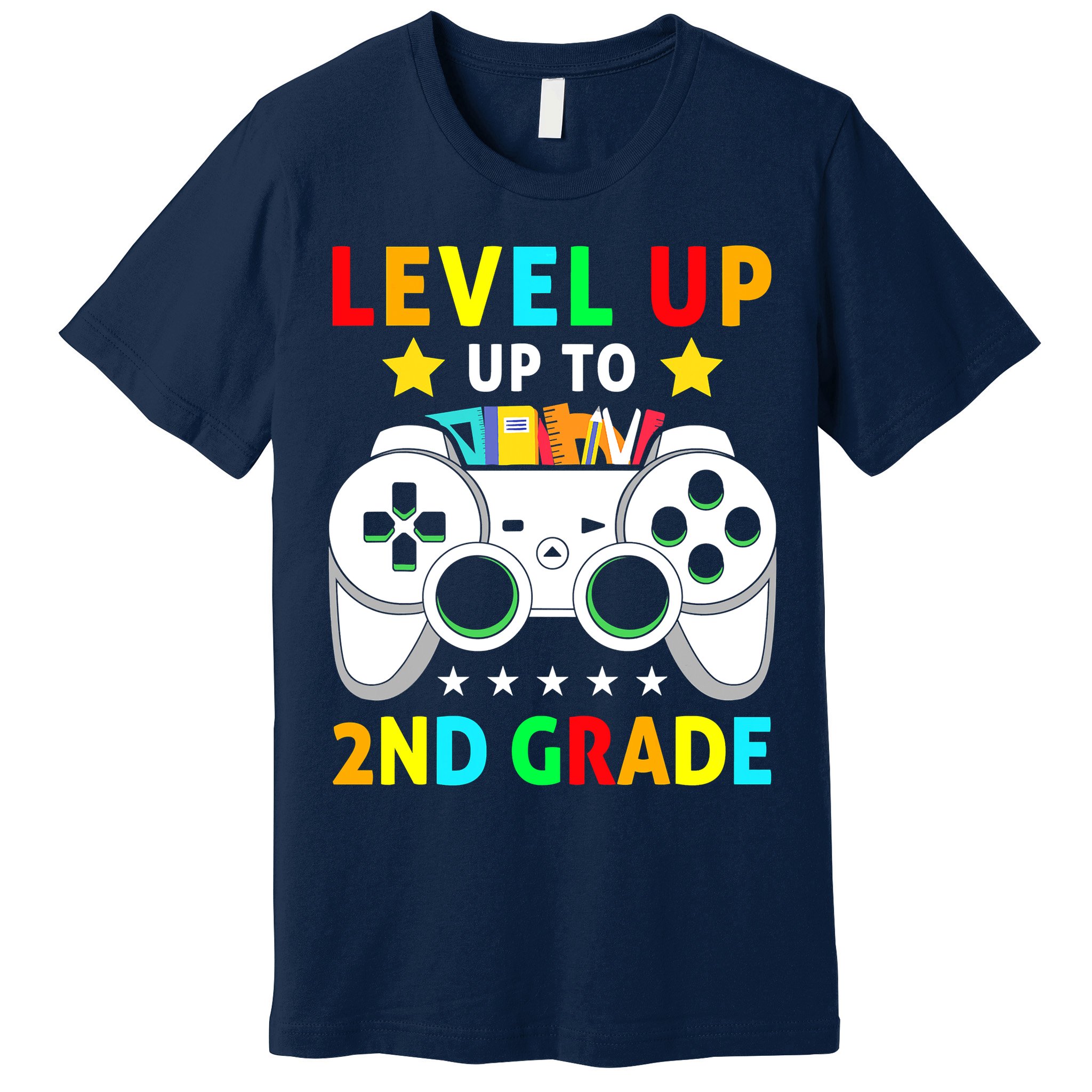 Level Up To 2nd Grade Team Second Grade Premium T-Shirt