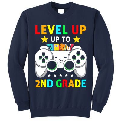 Level Up To 2nd Grade Team Second Grade Tall Sweatshirt