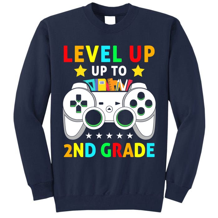 Level Up To 2nd Grade Team Second Grade Tall Sweatshirt