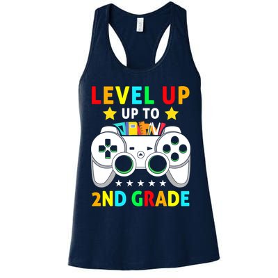 Level Up To 2nd Grade Team Second Grade Womens Tank Top