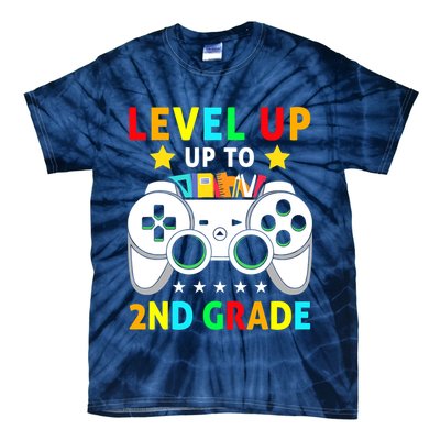 Level Up To 2nd Grade Team Second Grade Tie-Dye T-Shirt